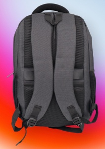 Rucsac pentru laptop R23384, impermeabil, 48x32x22cm, bretele intarite si sistem de prindere pe troler, Negru - Img 3