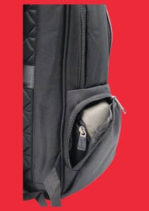Rucsac pentru laptop R998152, negru, bretele intarite si sistem de prindere pe troler - Img 10