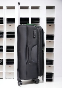 Troler My Travel R001, dimensiune mare 28", 4 roti pivotante, 70x47x32cm, Negru - Img 2