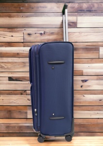 Troler My Travel R001, dimensiune mare 28", 4 roti pivotante, 70x47x32cm, Bleumarin - Img 4