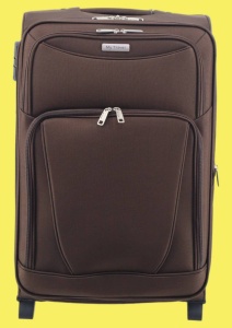 Troler My Travel R03, Dimensiune Medie 24", 61x40x27cm, Maro - Img 3