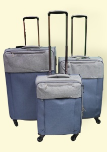 Troler My Travel R346, dimensiune mare 28", 70x46x27cm, bleumarin - Img 12