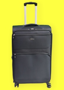 Troler My Travel R412, dimensiune mare 28", 71x47x30cm, negru
