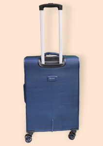 Troler My Travel R412, dimensiune medie 24", 60x41x27cm, bleumarin - Img 3