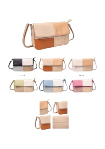 Geanta dama model crossbody, bareta extensibila, R240463, bej - Img 4