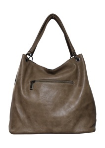 Geanta de umar cu doua manere, bretea reglabila si detasabila, RF4234, Khaki - Img 4