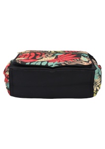 Geanta pentru femei tip crossbody R1130, material textil, curea reglabila, 25x16x13cm, Negru03 - Img 6