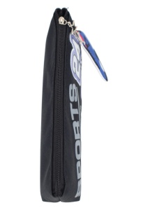 Penar pentru baieti R709, breloc detasabil, material impermeabil, 20x9x4cm, Negru - Img 3