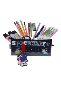 Penar pentru baieti Spacecraft R704, un singur compartiment, 20x9x4cm, Bleumarin - Img 10