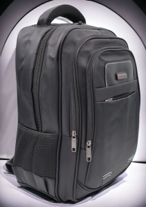 Rucsac cu trei compartimente R998211, impermeabil, 42x33x24cm, Negru - Img 2