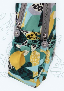 Rucsac din material impermeabil, bretele reglabile si maner R663, 32x27x13cm, - Img 6