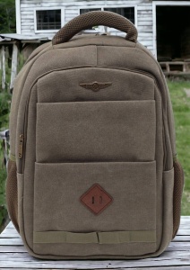 Rucsac Din Material Texil Tip In, RM23301, 45X32X17cm, Verde