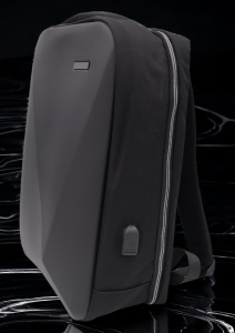 Rucsac multifunctional cu port incarcare USB R103, impermeabil, unisex, antifurt, 44x30x17cm, Negru - Img 3