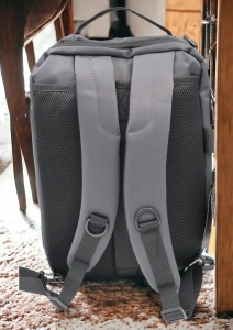 Rucsac multifunctional R1618, 42x28x17cm, Gri - Img 4