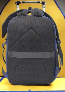 Rucsac pentru laptop R1912B, bleumarin, impermeabil, 48x32x15cm - Img 5