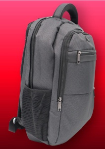 Rucsac pentru laptop R23381, negru, 48x31x20cm, bretele intarite si sistem de prindere pe troler - Img 2