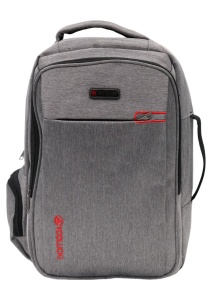 Rucsac pentru laptop R998152, gri, bretele intarite si sistem de prindere pe troler - Img 11