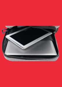 Rucsac pentru laptop R998152, gri, bretele intarite si sistem de prindere pe troler - Img 8