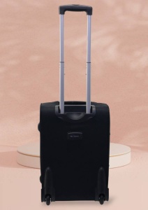 Troler De Cabina My Travel R03, Dimensiune Mica 20", 51x36x22cm, Negru - Img 2
