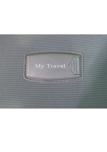 Troler My Travel R134, dimensiune medie 24", 60x41x26cm, gri - Img 8