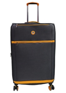 Troler My Travel R336, dimensiune mare 28", 71x49x30cm, gri inchis