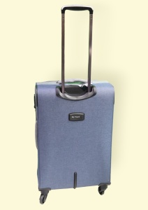 Troler My Travel R346, dimensiune medie 24", 60x41x25cm, bleumarin - Img 3