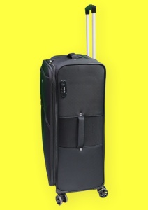 Troler My Travel R412, dimensiune mare 28", 71x47x30cm, negru - Img 2