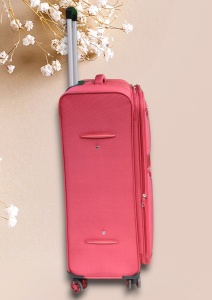 Troler My Travel R412, dimensiune mare 28", 71x47x30cm, rosu - Img 4