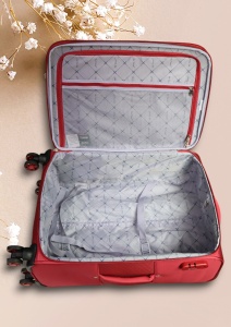 Troler My Travel R412, dimensiune mica 20", 49x35x23cm , rosu - Img 12