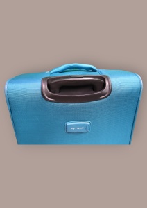 Troler My Travel R412, dimensiune mica 20", 49x35x23cm , turcoaz - Img 6