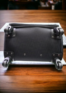 Troler My Travel R744, dimensiune mare 28", 4 roti 360, 71x46x30cm, negru - Img 9