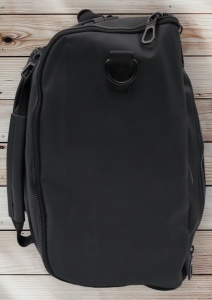 Geanta de voiaj multifunctionala tip rucsac R1219, 44x30x21cm, Negru - Img 3