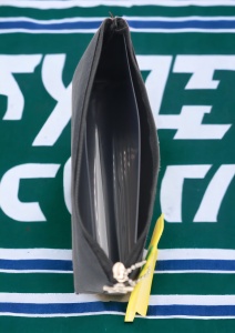 Penar pentru baieti cu breloc detasabil R711, 20x9x4cm, Negru - Img 8