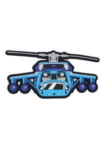 Penar pentru baieti R7233, model elicopter, doua compartimente, material textil, 20x10x6cm, Albastru - Img 9