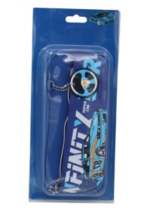 Penar pentru baieti R7246, doua compartimente, material impermeabil, 20x10x6cm, Albastru - Img 6