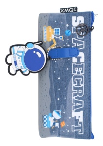 Penar pentru baieti Spacecraft R704, un singur compartiment, 20x9x4cm, Albastru