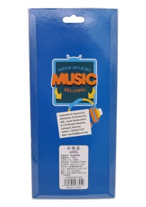 Penar pentru copii Music R7304, doua compartimente, 20x9x6cm, Albastru - Img 8