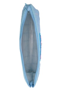 Penar pentru fete cu paiete si cusaturi aplicate R143, 21x10x4cm, Bleu - Img 7