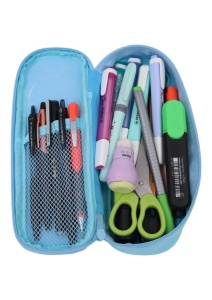 Penar pentru fete cu un singur compartiment R8956, 22x8x6cm, Bleu - Img 9