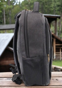 Rucsac Din Material Texil Tip In, RM23301, 45X32X17cm, Negru - Img 3