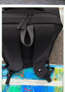 Rucsac multifunctional pentru laptop si tableta R1129, port USB, 43x31x17cm, Bleumarin - Img 7