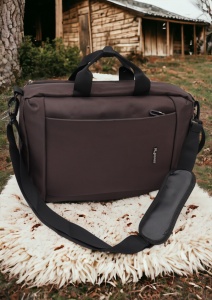 Rucsac multifunctional R1618, 42x28x17cm, Maro - Img 11