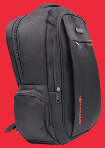 Rucsac pentru laptop R998152, negru, bretele intarite si sistem de prindere pe troler - Img 3