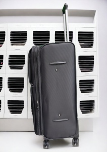 Troler My Travel R001, dimensiune mare 28", 4 roti pivotante, 70x47x32cm, Negru - Img 4