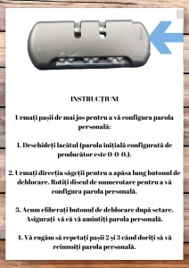 Troler My Travel R001, dimensiune mica 20", 4 roti pivotante, 50x35x25cm, Bleumarin - Img 12