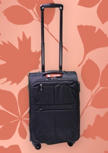 Troler My Travel R134, dimensiune mica 20", 50x35x22cm, negru