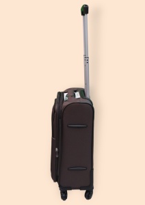 Troler My Travel R284A, dimensiune mica 20", 50x36x25cm, maro - Img 4