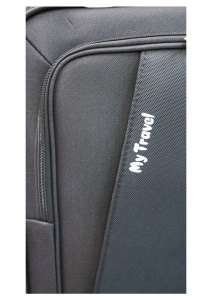 Troler My Travel R284A, dimensiune mica 20", 50x36x25cm, negru - Img 8