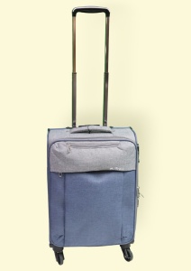 Troler My Travel R346, dimensiune mica 20", 50x36x22cm, bleumarin