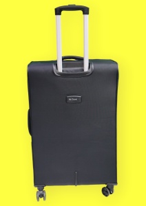Troler My Travel R412, dimensiune mare 28", 71x47x30cm, negru - Img 3